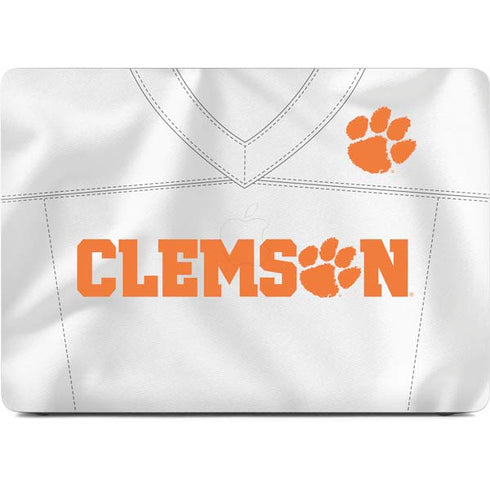 Clemson University White Jersey Apple MacBook Air Skin