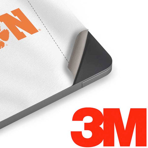 Clemson University White Jersey Apple MacBook Air Skin