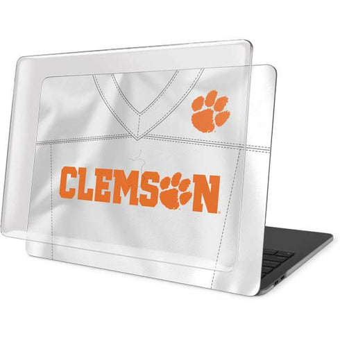 Clemson University White Jersey MacBook Pro 13in (2020) Case plus Skin