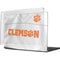 Clemson University White Jersey MacBook Pro 14in (2021-24) Case plus Skin