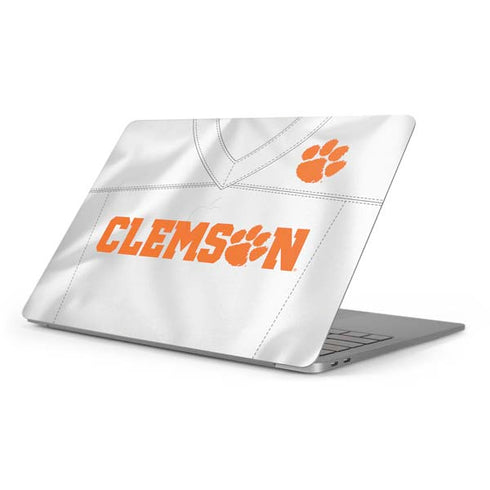 Clemson University White Jersey Apple MacBook Pro 16-inch Skin