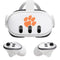 Clemson University White Jersey Meta Quest 3 Skin