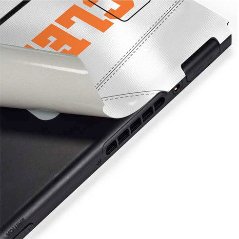 Clemson University White Jersey Nintendo Switch Bundle Skin