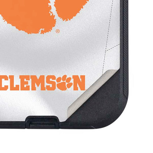 Clemson University White Jersey Otterbox Defender iPhone Skin