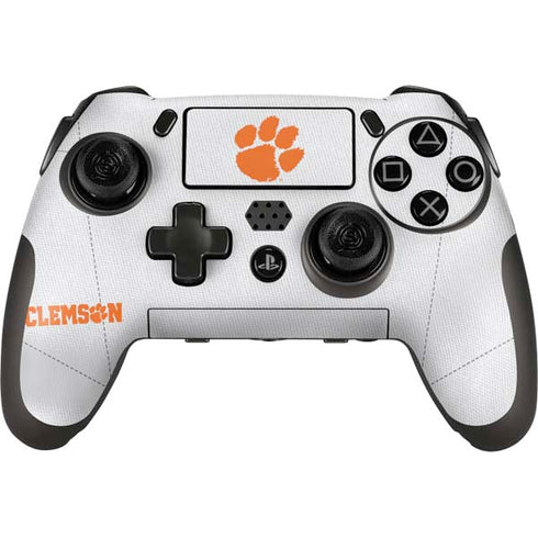 Clemson University White Jersey PlayStation Scuf Vantage 2 Controller Skin