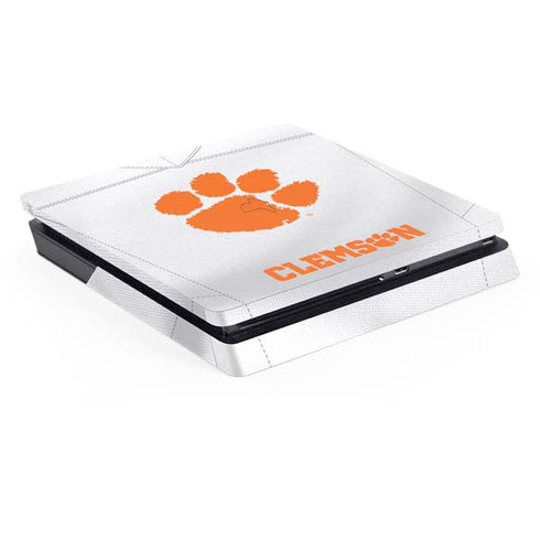 Clemson University White Jersey PlayStation PS4 Skins