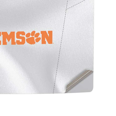 Clemson University White Jersey PS5 Console Skin