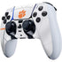 Clemson University White Jersey PS5 DualSense Edge Pro Controller Skin