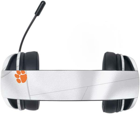 Clemson University White Jersey Razer Kraken X Skin