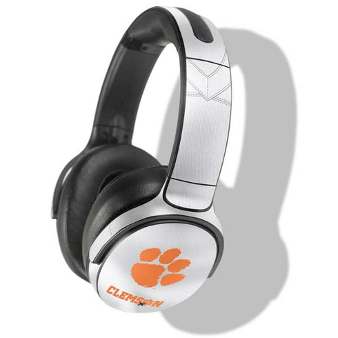 Clemson University White Jersey Skullcandy Venue Skin