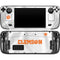 Clemson University White Jersey Steam Deck Handheld Gaming Computer OLED Skin