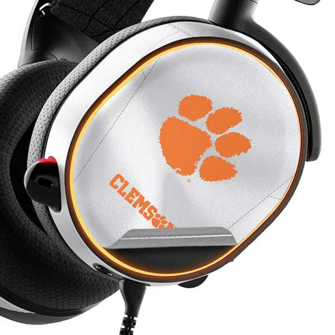 Clemson University White Jersey SteelSeries Arctis 3 Skin