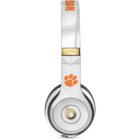 Clemson University White Jersey Studio Wireless 3 Skin