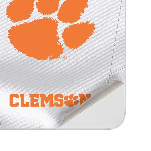 Clemson University White Jersey Surface Duo Skin