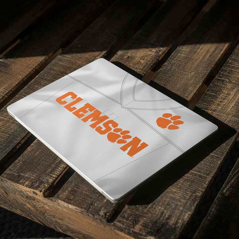 Clemson University White Jersey Surface Laptop 2 Skin