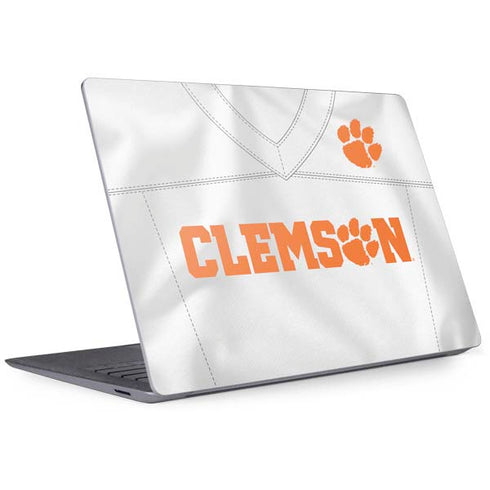 Clemson University White Jersey Surface Laptop 3 13.5in Skin