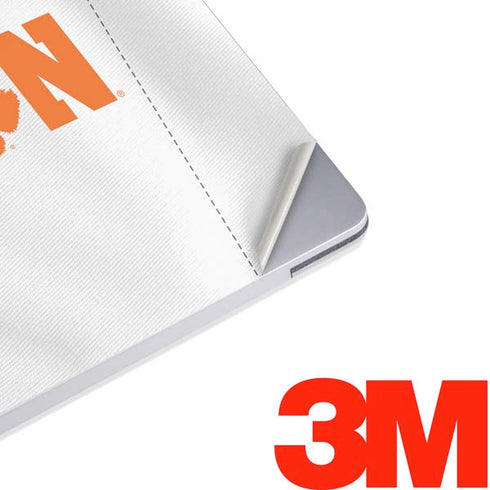 Clemson University White Jersey Surface Laptop 3 13.5in Skin