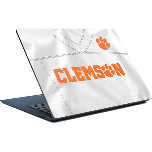 Clemson University White Jersey Surface Laptop Skin