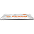 Clemson University White Jersey Universal Laptop 16.6in (13.4 x 9.7in) Skin