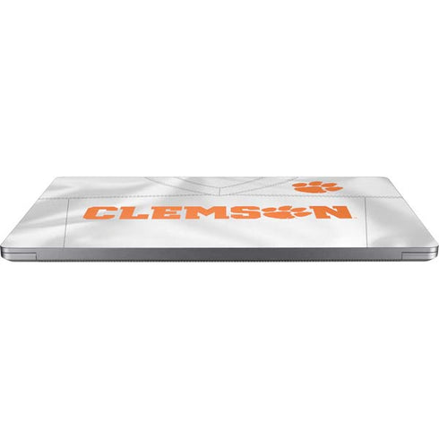 Clemson University White Jersey Universal Laptop 16in (13 x 9.4in) Skin