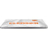Clemson University White Jersey Universal Laptop 16in (13 x 9.4in) Skin