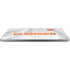 Clemson University White Jersey Universal Laptop 17in (13.8 x 10in) Skin
