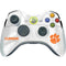 Clemson University White Jersey Xbox 360 Wireless Controller Skin