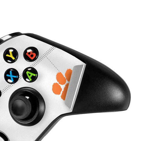 Clemson University White Jersey Xbox One S All-Digital Edition Bundle Skin
