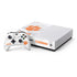 Clemson University White Jersey Xbox One S Console and Controller Bundle Skin