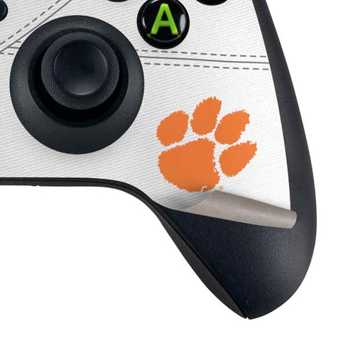 Clemson University White Jersey Xbox Series X Bundle Skin