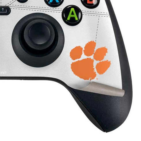 Clemson University White Jersey XBox Series X Digital Edition Bundle Skin