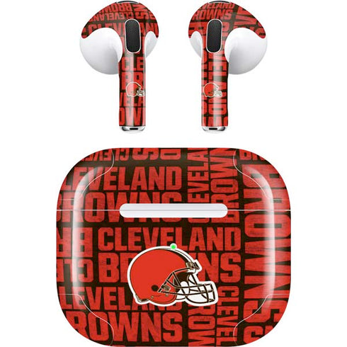 NFL Cleveland Browns - Blast Apple AirPods (3rd Gen 2021) Skin
