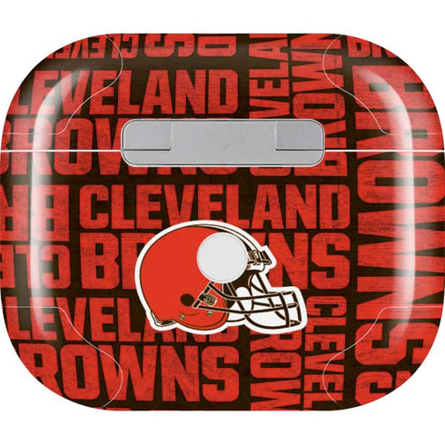 NFL Cleveland Browns - Blast Apple AirPods (3rd Gen 2021) Skin