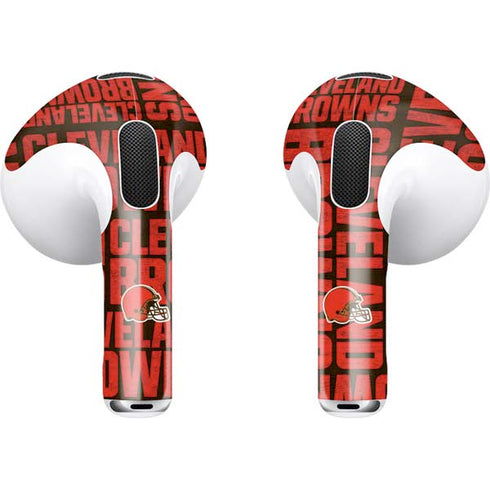 NFL Cleveland Browns - Blast Apple AirPods (3rd Gen 2021) Skin