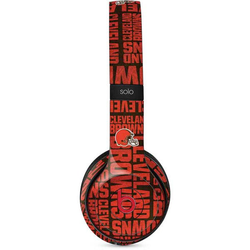 NFL Cleveland Browns - Blast Beats Solo 3 Wireless Skin