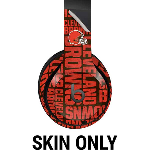 NFL Cleveland Browns - Blast Beats Studio Pro Wireless Headphones Skin