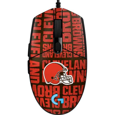 NFL Cleveland Browns - Blast G203 Prodigy RGB Wired Gaming Mouse Skin