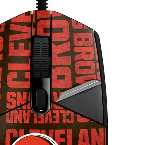 NFL Cleveland Browns - Blast G203 Prodigy RGB Wired Gaming Mouse Skin