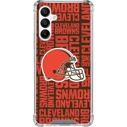 NFL Cleveland Browns - Blast Galaxy A16 5G Clear Case