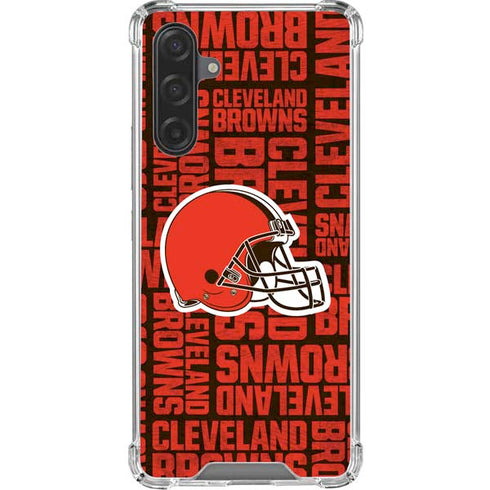 NFL Cleveland Browns - Blast Galaxy A17 Clear Case
