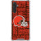 NFL Cleveland Browns - Blast Galaxy A17 Clear Case