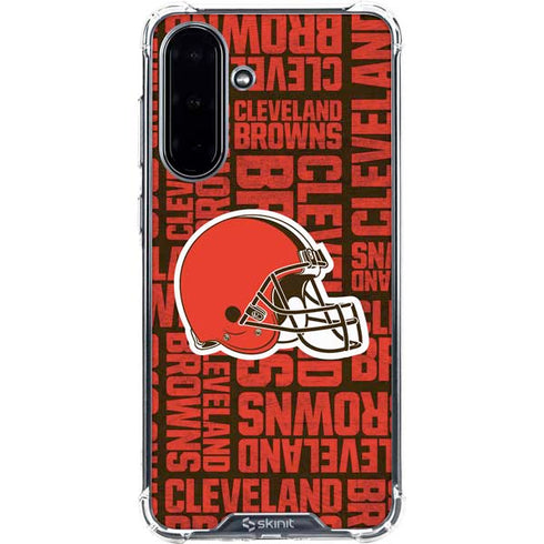 NFL Cleveland Browns - Blast Galaxy A36 5G Clear Case