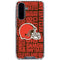 NFL Cleveland Browns - Blast Galaxy A36 5G Clear Case