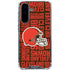 NFL Cleveland Browns - Blast Galaxy A36 5G Clear Case