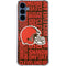 NFL Cleveland Browns - Blast Galaxy A55 5G Clear Case