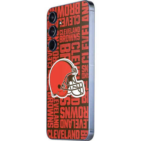 NFL Cleveland Browns - Blast Galaxy A55 5G Skin