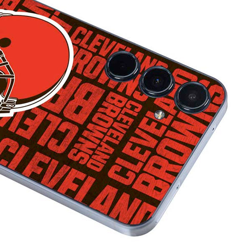 NFL Cleveland Browns - Blast Galaxy A55 5G Skin
