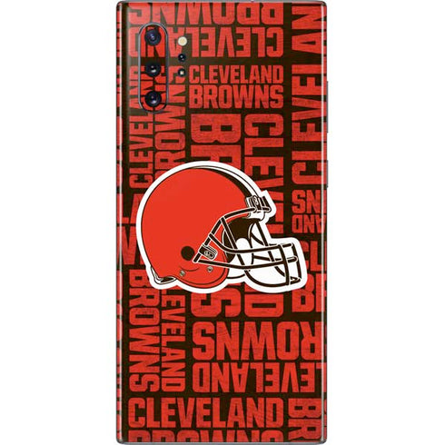 NFL Cleveland Browns - Blast Galaxy Note 10 Plus Skin