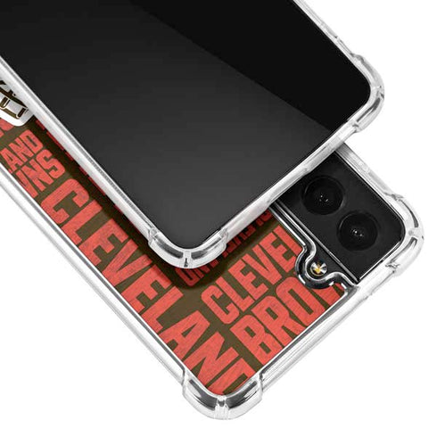 NFL Cleveland Browns - Blast Galaxy S22 Clear Case