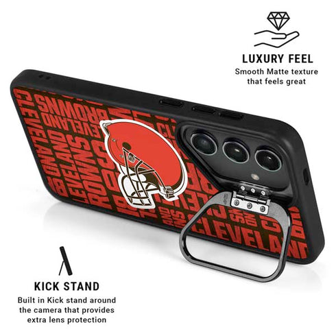 NFL Cleveland Browns - Blast Galaxy S25 Kickstand Case